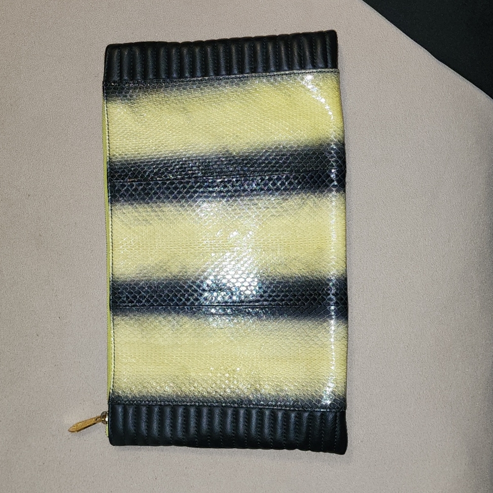 Reece Hudson Made In Italy Real Python Leather Ov… - image 2